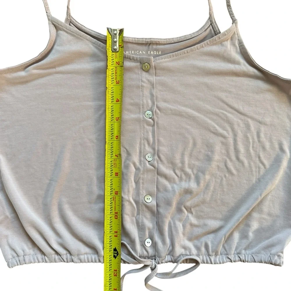 American Eagle Cinch Button Cami - Picture 5 of 7